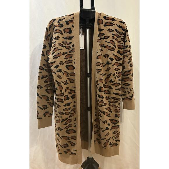 Splendid Sweaters - NWT Splendid Leopard Cardigan Women's size S